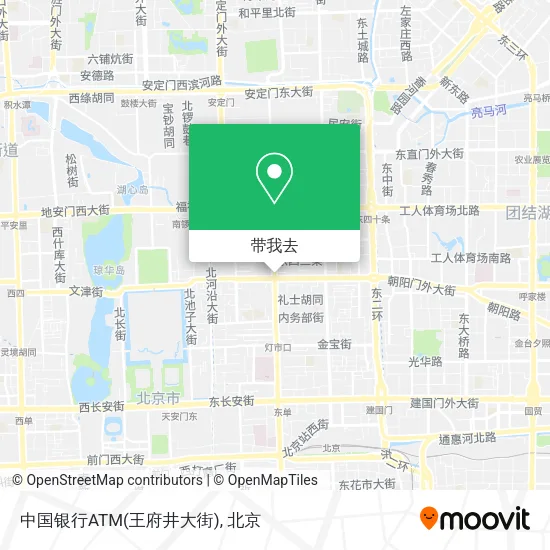 中国银行ATM(王府井大街)地图