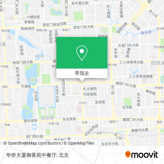 华侨大厦御香苑中餐厅地图