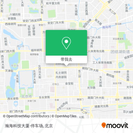 瀚海科技大厦-停车场地图