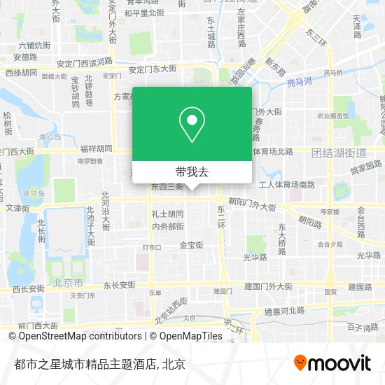 都市之星城市精品主题酒店地图