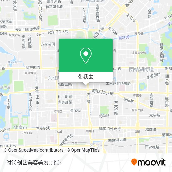 时尚创艺美容美发地图