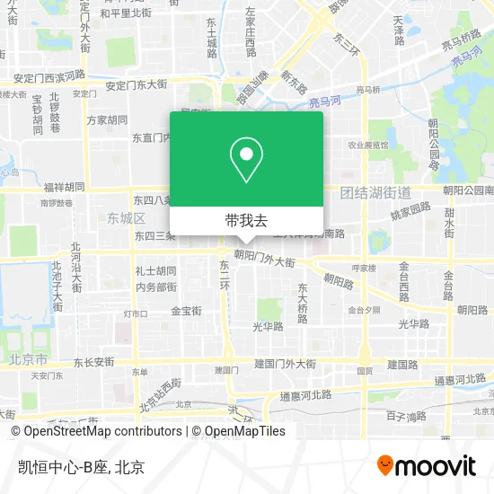 凯恒中心-B座地图