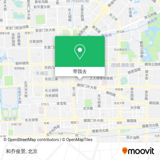 和乔俊景地图