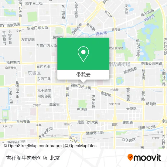 吉祥阁牛肉鲍鱼店地图