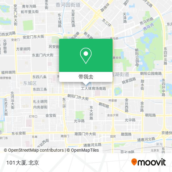101大厦地图