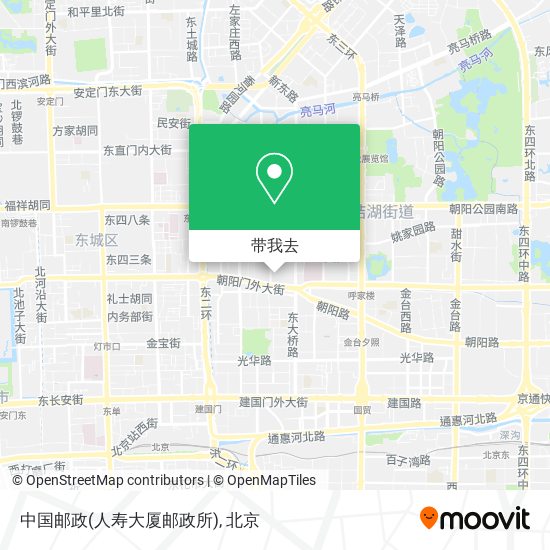 中国邮政(人寿大厦邮政所)地图