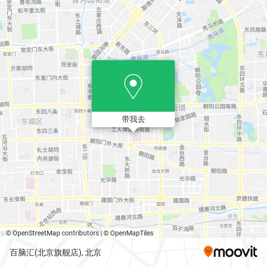百脑汇(北京旗舰店)地图