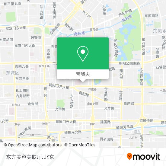 东方美容美肤厅地图