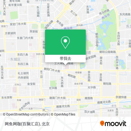 网鱼网咖(百脑汇店)地图