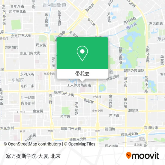 塞万提斯学院-大厦地图