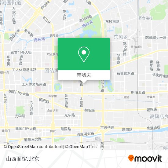 山西面馆地图