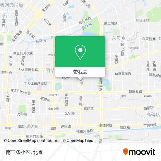 南三条小区地图