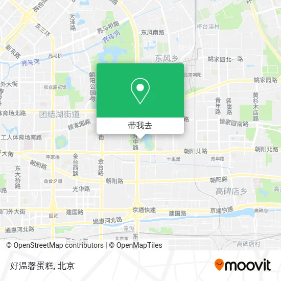 好温馨蛋糕地图