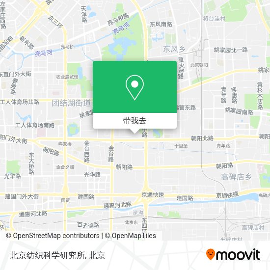 北京纺织科学研究所地图