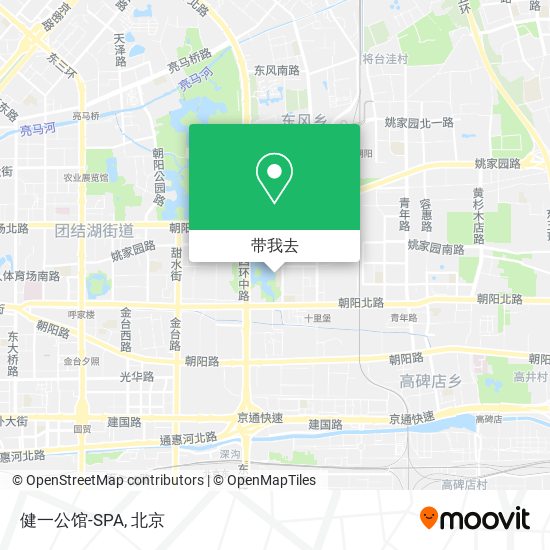 健一公馆-SPA地图