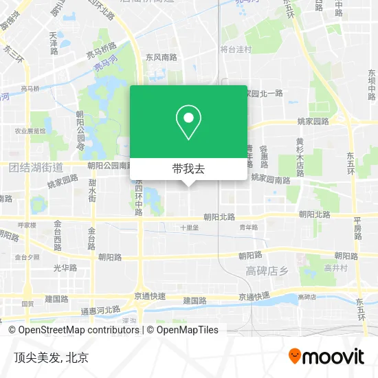 顶尖美发地图