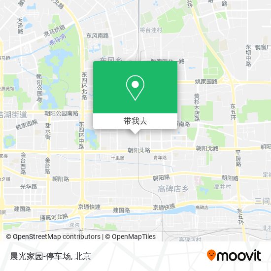 晨光家园-停车场地图