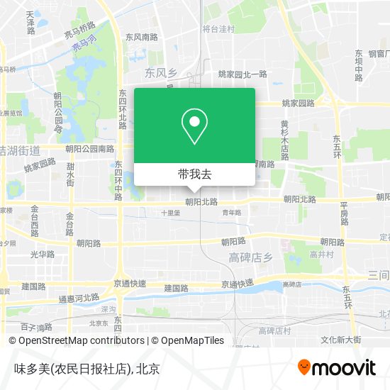 味多美(农民日报社店)地图
