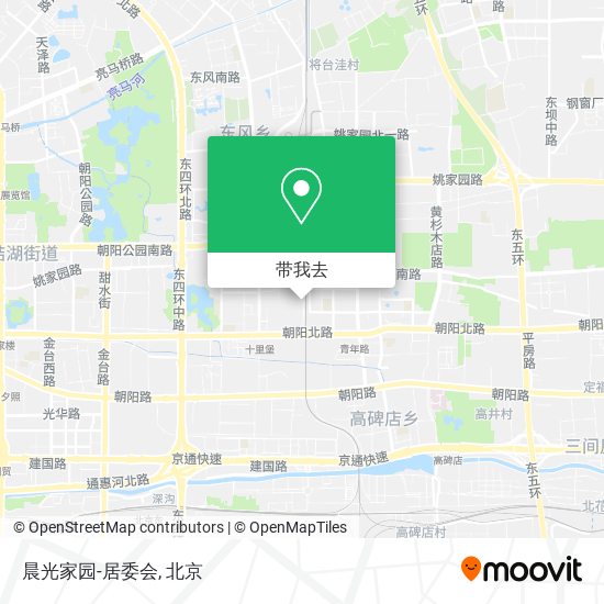 晨光家园-居委会地图
