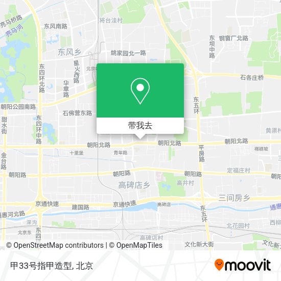甲33号指甲造型地图