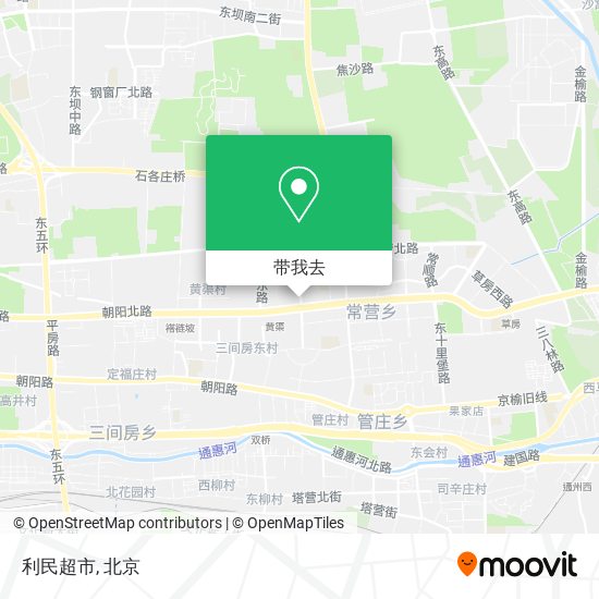 利民超市地图