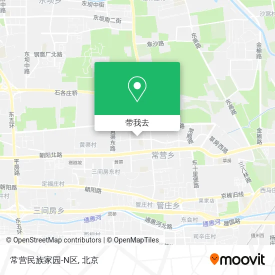 常营民族家园-N区地图