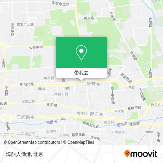 海船人渔港地图