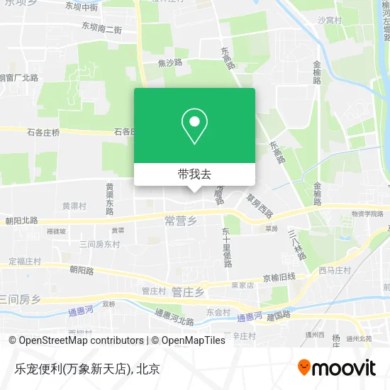 乐宠便利(万象新天店)地图
