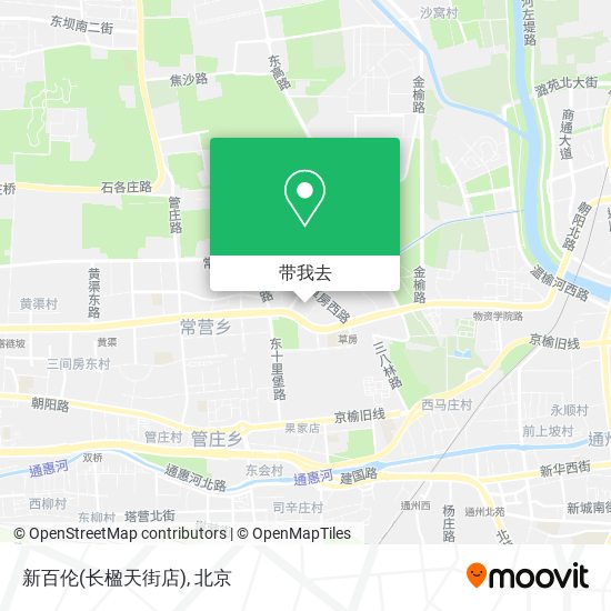 新百伦(长楹天街店)地图