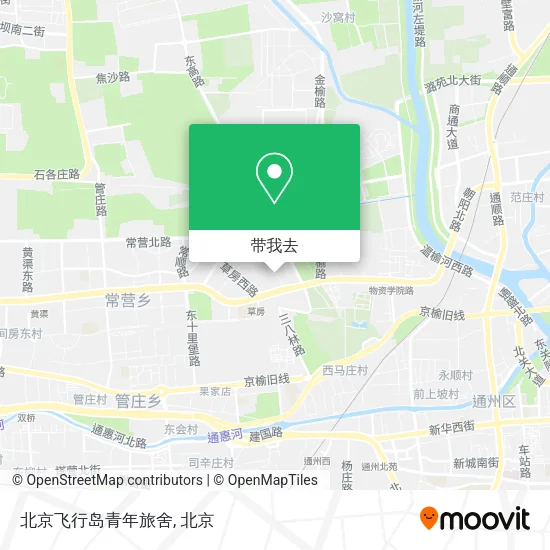 北京飞行岛青年旅舍地图