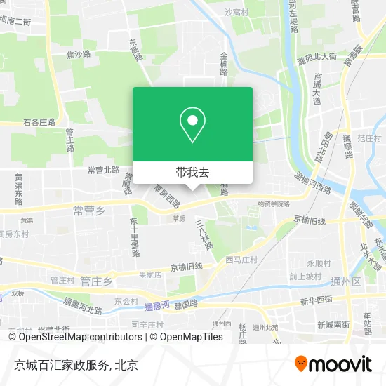 京城百汇家政服务地图