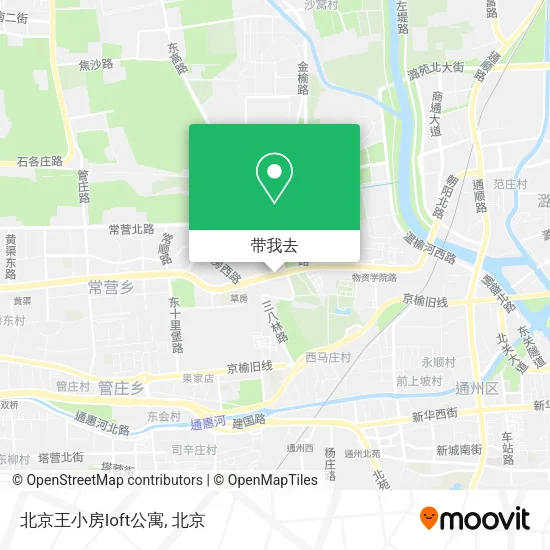北京王小房loft公寓地图