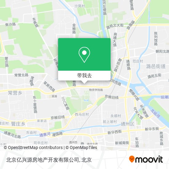 北京亿兴源房地产开发有限公司地图