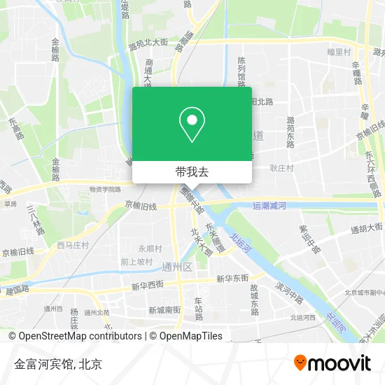 金富河宾馆地图