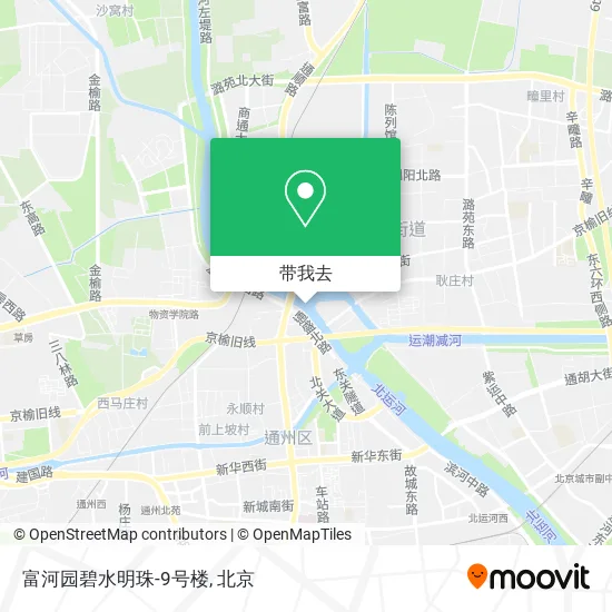 富河园碧水明珠-9号楼地图