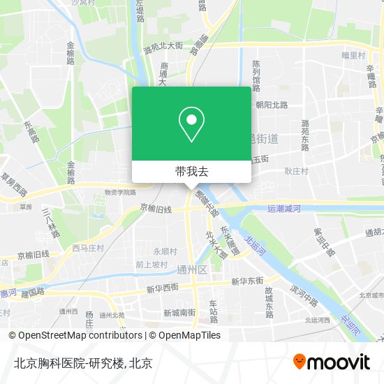 北京胸科医院-研究楼地图
