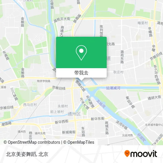 北京美姿舞蹈地图