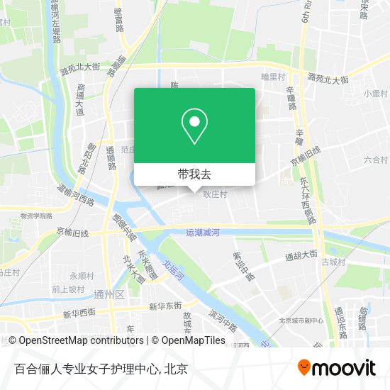 百合俪人专业女子护理中心地图