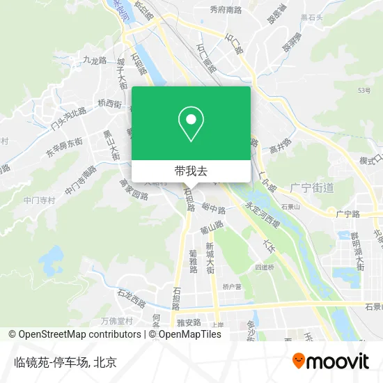 临镜苑-停车场地图