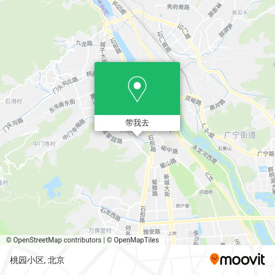 桃园小区地图