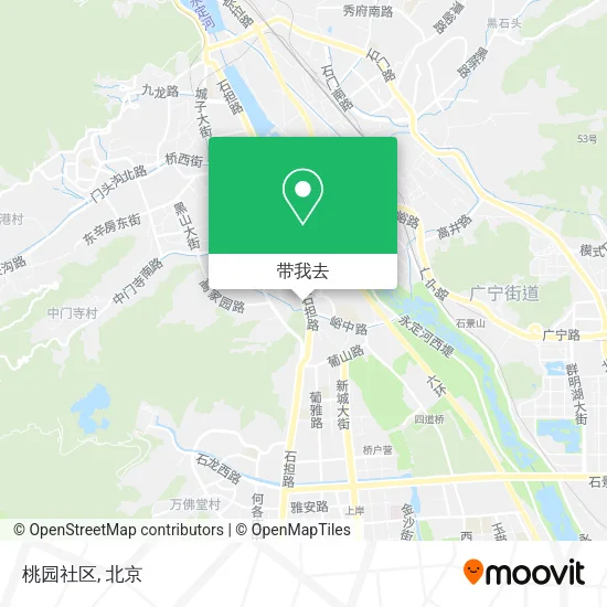 桃园社区地图