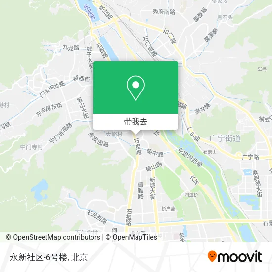 永新社区-6号楼地图
