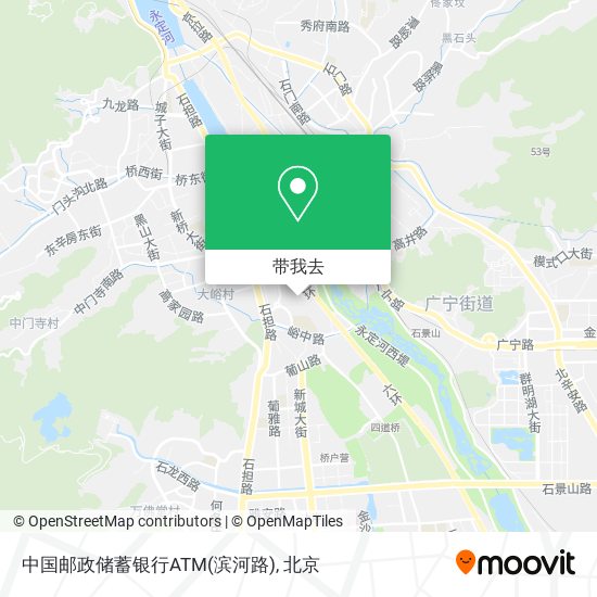 中国邮政储蓄银行ATM(滨河路)地图