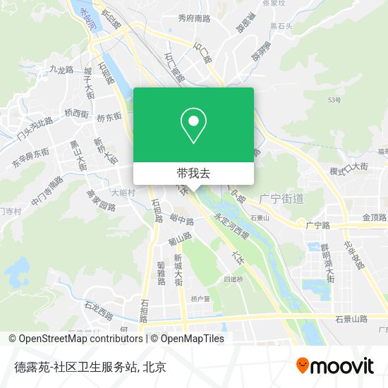 德露苑-社区卫生服务站地图