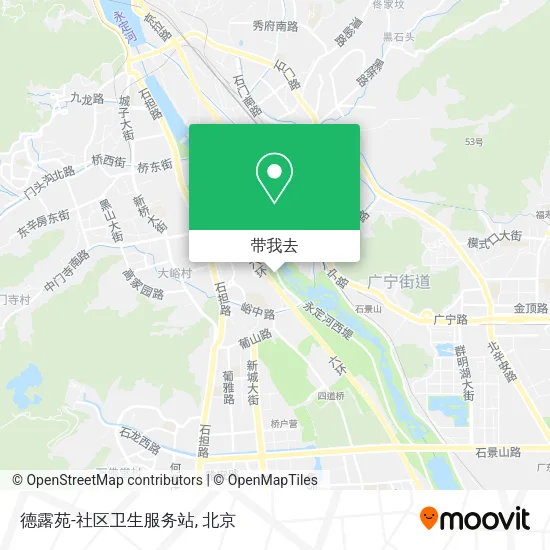 德露苑-社区卫生服务站地图