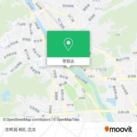 含晖苑-B区地图