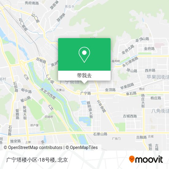 广宁塔楼小区-18号楼地图