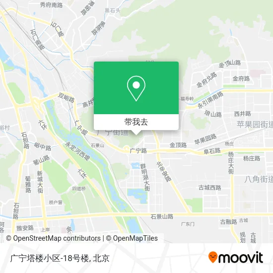 广宁塔楼小区-18号楼地图