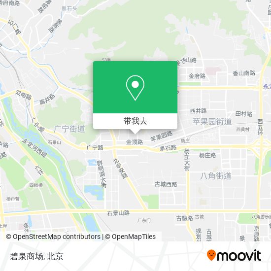 碧泉商场地图