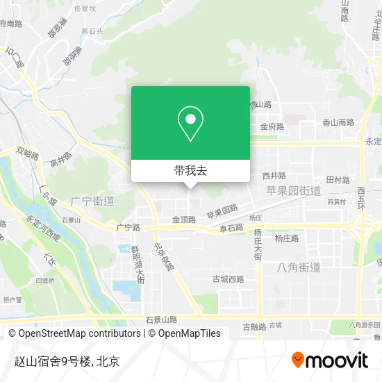 赵山宿舍9号楼地图